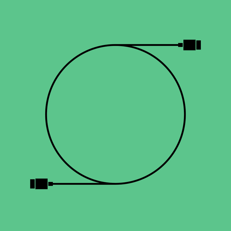 Low-profile thin HDMI cable