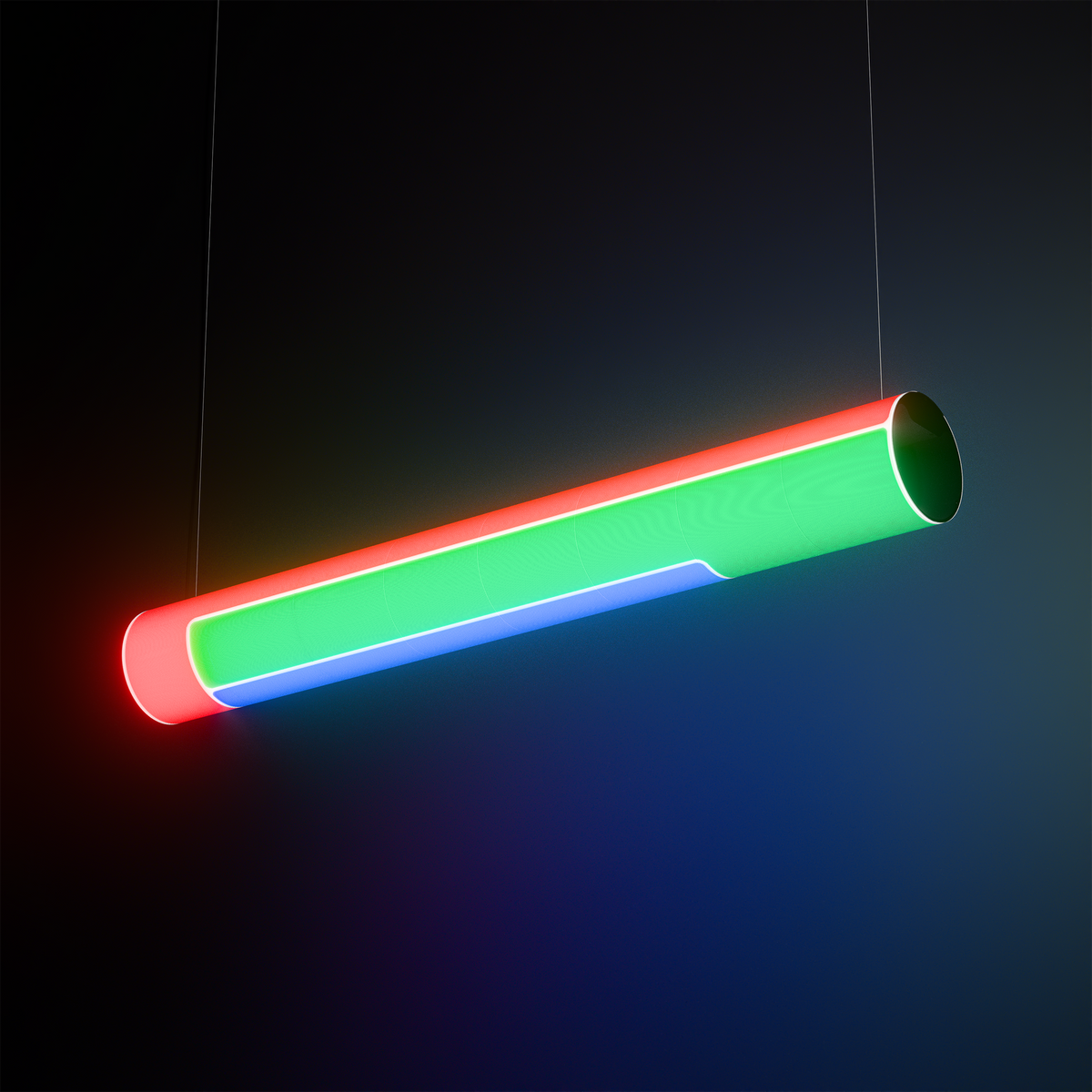 LIGHTFORMCOLOR Tube - Pendant light