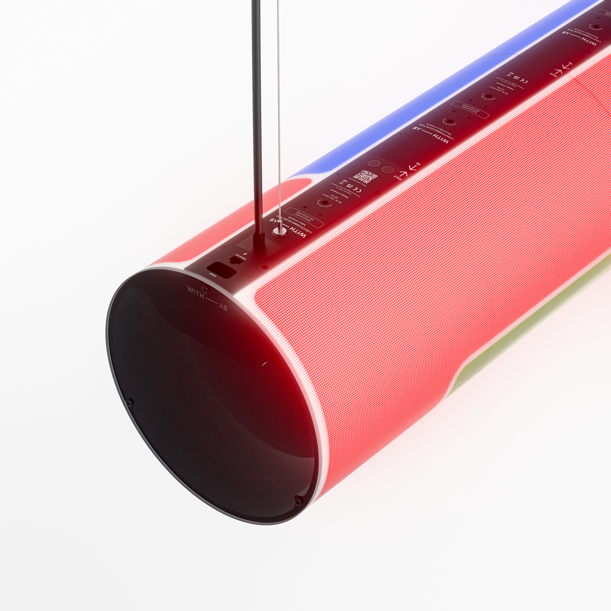 LIGHTFORMCOLOR Tube - Pendant light