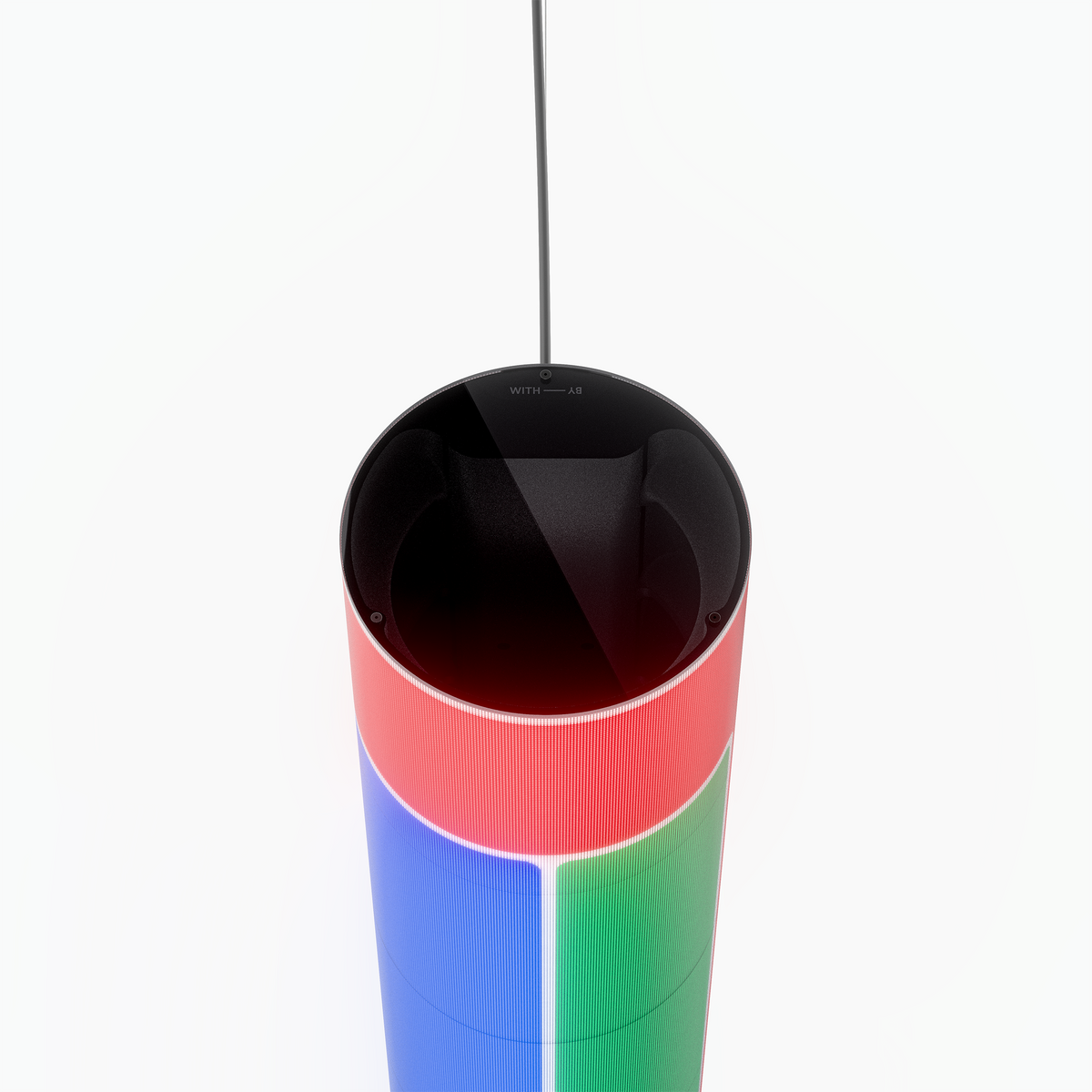 LIGHTFORMCOLOR Tube - Pendant light